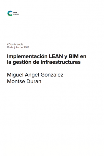 Implementación LEAN y BIM en la gestión de infraestructuras